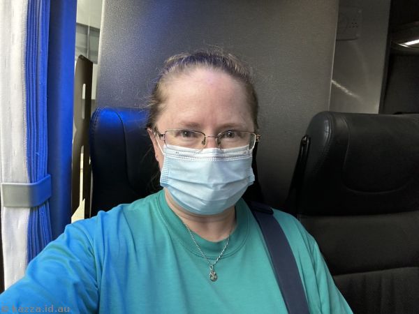 Me about to head on a month long adventure!  Let's see if I can avoid getting covid...