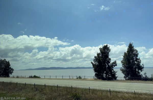 Lake George full of water