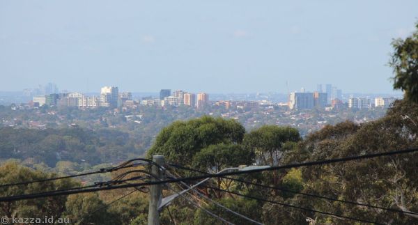 View towards Kogarah/Rockdale (I think) from Mum's place
