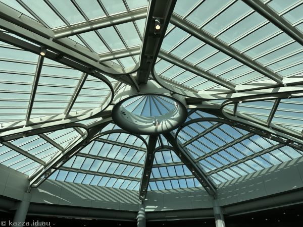 Roof of Terminal B (west satellite) at Orlando Airport