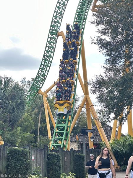Cheetah Hunt roller coaster