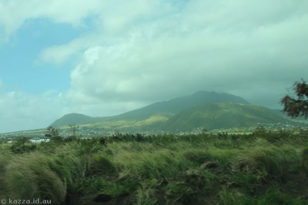 Mountains on St Kitts