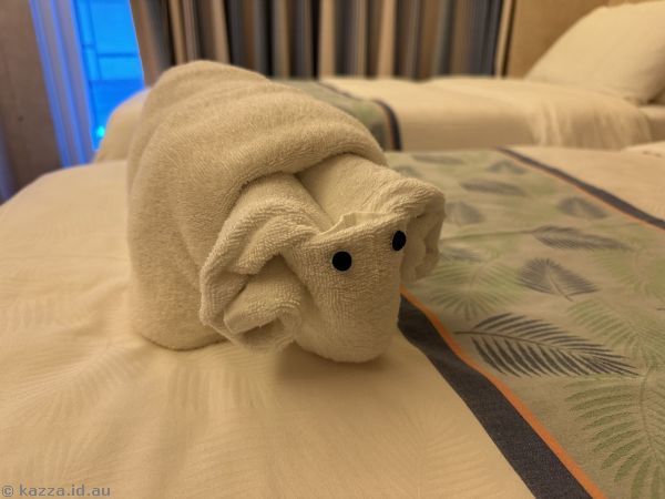 Today's Towel Animal: Ram 
