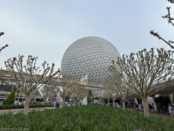 Geodesic ball at Epcot