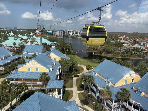 Disney's Caribbean Beach Resort and the Skyliner