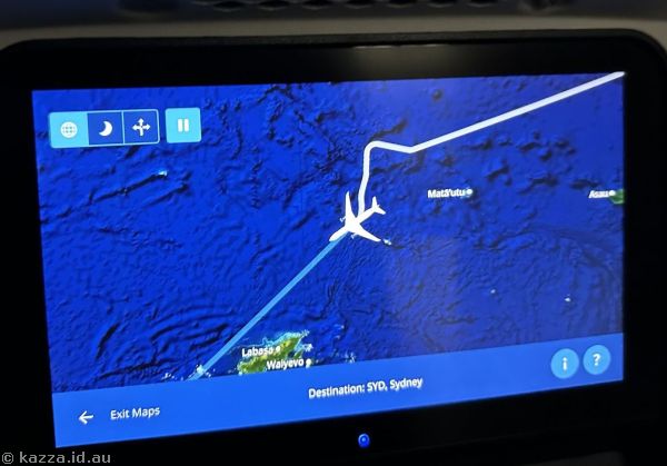 Diverting around a storm near Fiji