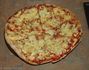 Six cheese pizza