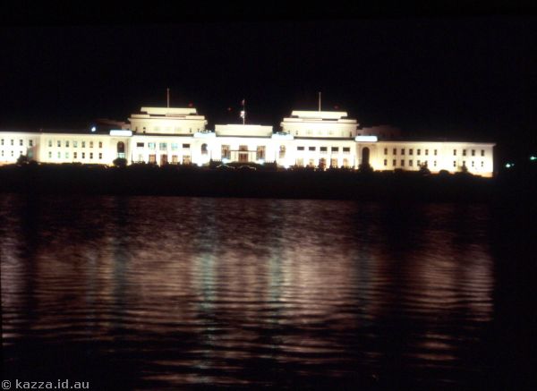 1986 - Parliament House by night