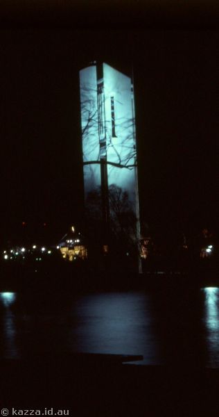 1986 - National Carillon over Lake Burley Griffin