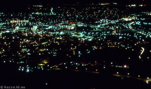 1986 - Civic from Black Mountain Tower