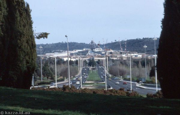 1986 - Looking towards Capital Hill from City Hill