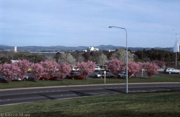 1986 - Looking southeast from City Hill