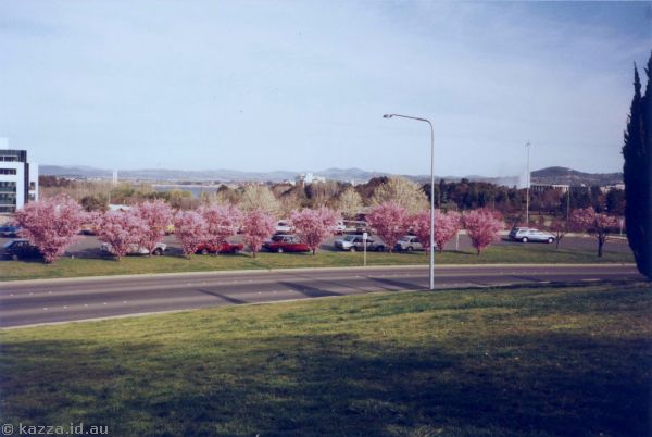 1986 - Looking southeast from City Hill