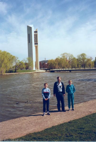 1986 - National Carillon and Lake Burley Griffin