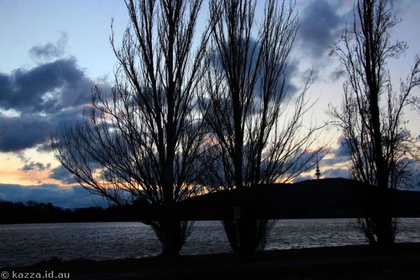2016 - Sunset over West Basin, Lake Burley Griffin