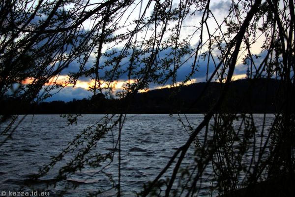 2016 - Sunset over West Basin, Lake Burley Griffin