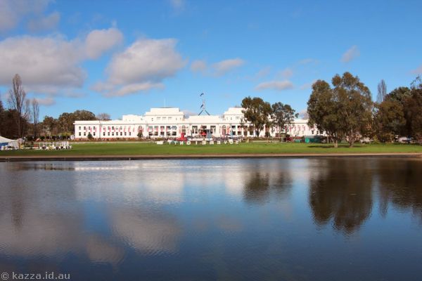 2016 - Old Parliament House over the Reflection Pool