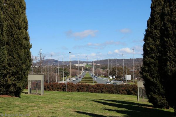 2016 - Looking towards Capital Hill from City Hill.  I should have stood back further and zoomed more!