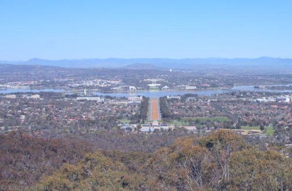 2016 - View from Mount Ainslie to Capital Hill