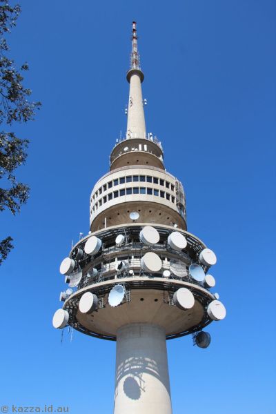 2016 - Black Mountain Tower - closer up than Dad's photos