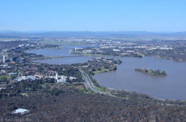 2016 - View of Canberra from Black Mountain Tower