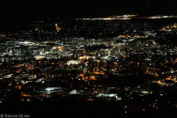 2016 - Civic from Black Mountain Tower
