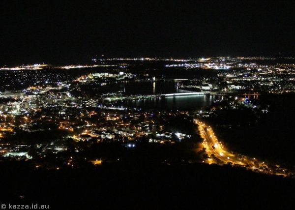2016 - Lake Burley Griffin from Black Mountain Tower