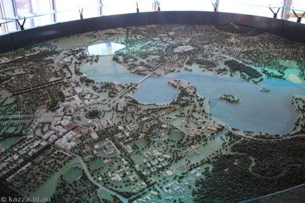 2016 - Model of Canberra at National Capital Exhibition