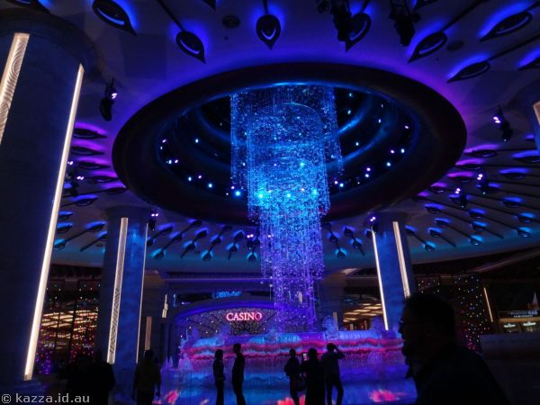 Diamond lobby of the Galaxy Hotel, Macau