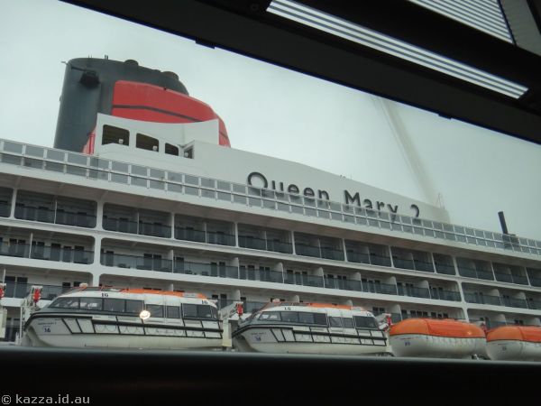 Queen Mary 2 from Kai Tak Cruise Terminal