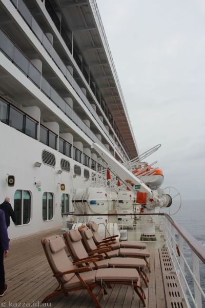 Deck 7 promenade, starboard side