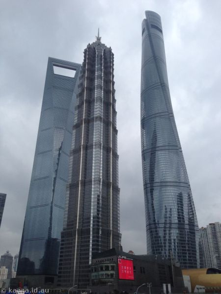 Shanghai World Financial Centre, Jin Mao Tower, Shanghai Tower