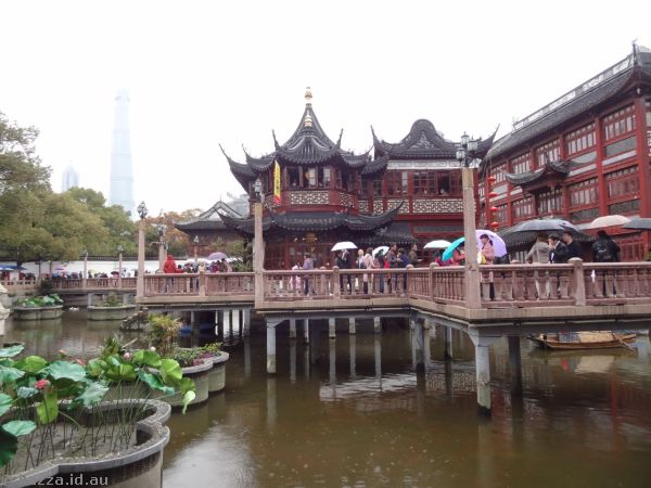 Bridge in Shanghai Old City