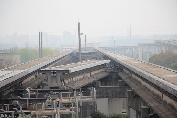 Shanghai Maglev tracks