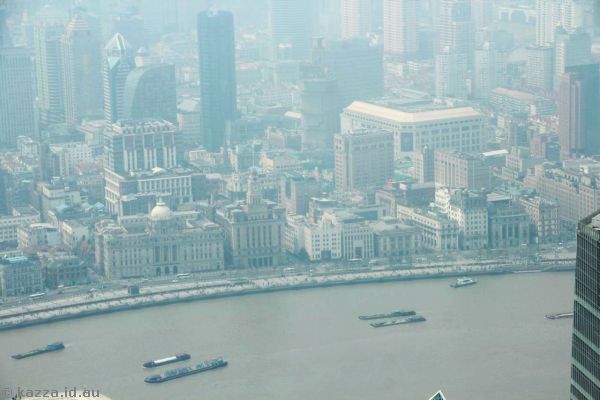 The Bund from Jin Mao Tower