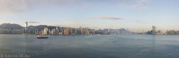 Hong Kong at dawn