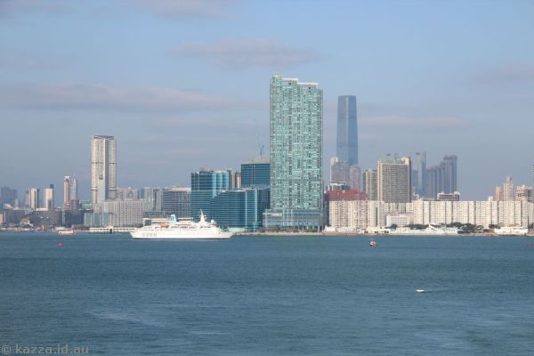 Rex Fortune cruise ship and Hong Kong