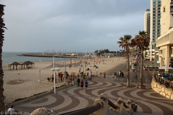Waterfront at Gordon Beach