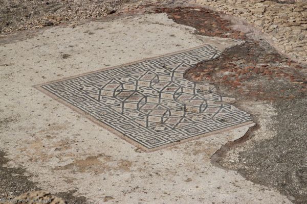 Mosaics in the palace
