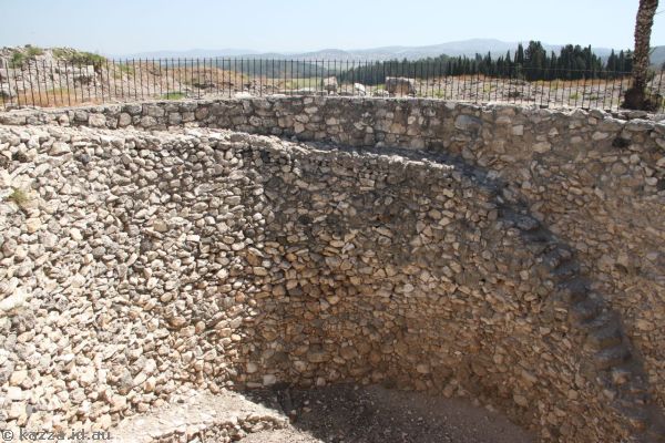 Grain silo at Megiddo