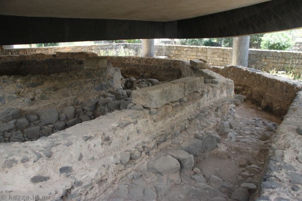 Site of church built over remains of what tradition holds as Peter's house