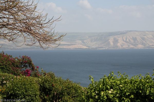 View towards the Sea of Galilee