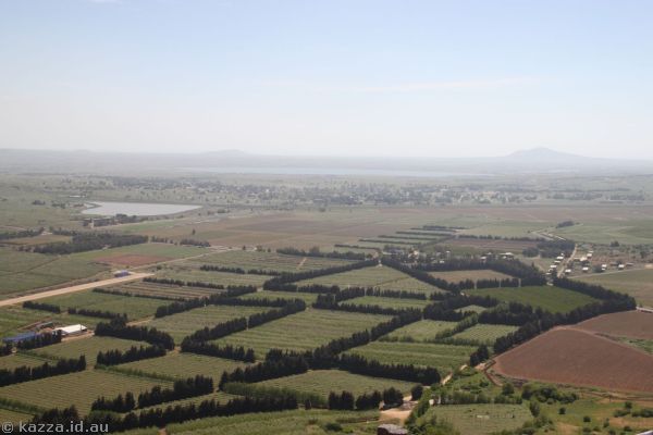 View east from Mount Bental