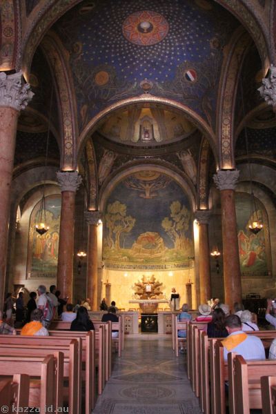 Inside the Church of All Nations