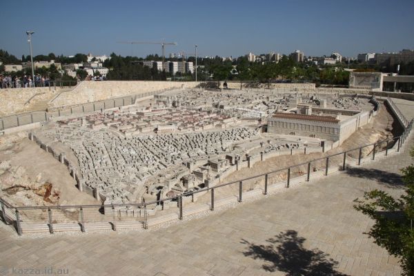 Model of Jerusalem in the second temple period