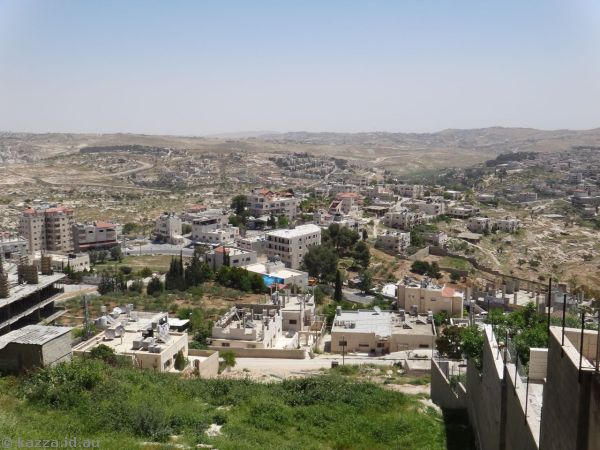 View over eastern Bethlehem from near The Three Arches
