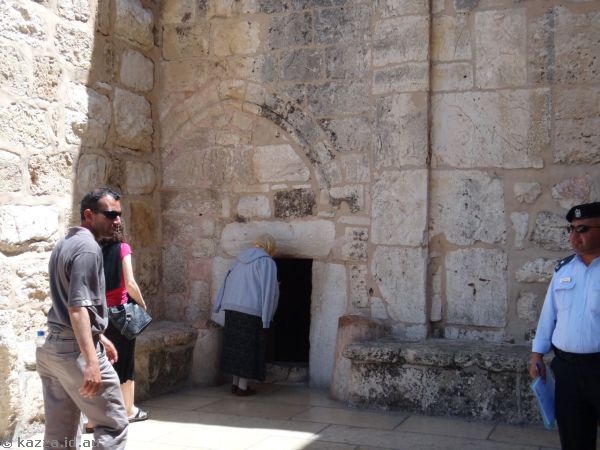 Entrance to the Church of the Nativity