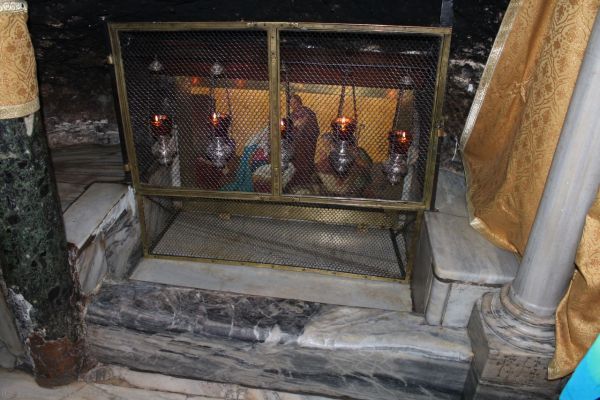 Grotto of the Manger<br/>Photo by Dad