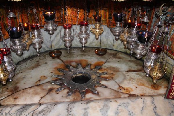 Grotto of the Nativity<br/>Photo by Dad