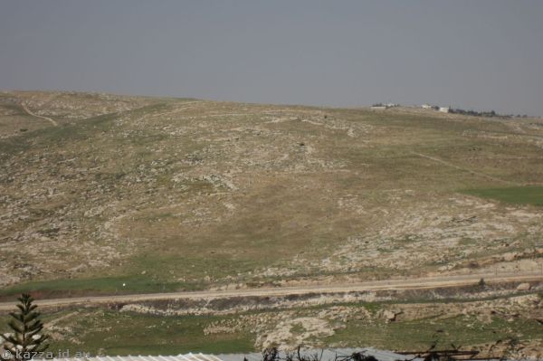 Fields surrounding Bethlehem - maybe this is where angels appeared to the shepherds two thousand years ago!<br/>Photo by Mum